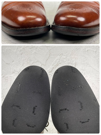 Church's チャーチ｜LAVERSOCK ラヴァーソック｜セミブローグ 内羽根 ブラウン UK6.5 / 25cm W3623