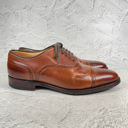 Church's チャーチ｜LAVERSOCK ラヴァーソック｜セミブローグ 内羽根 ブラウン UK6.5 / 25cm W3623