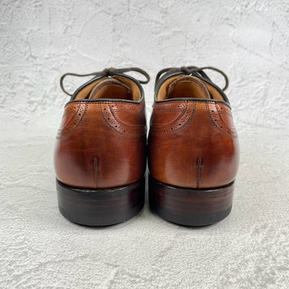 Church's チャーチ｜LAVERSOCK ラヴァーソック｜セミブローグ 内羽根 ブラウン UK6.5 / 25cm W3623