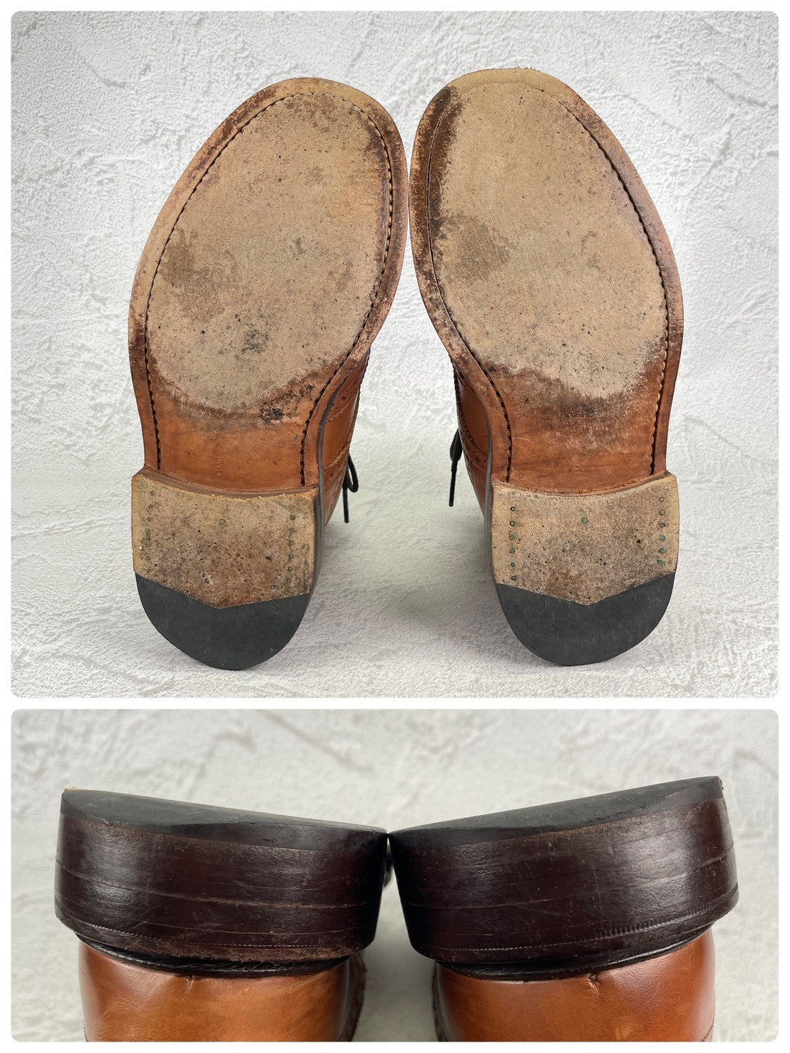 Tricker's トリッカーズ｜MALTON モールトン M2508｜カントリーブーツ フルブローグ エイコーン系ブラウン UK6 / 25cm ダブルレザーソール 英国製 W3632