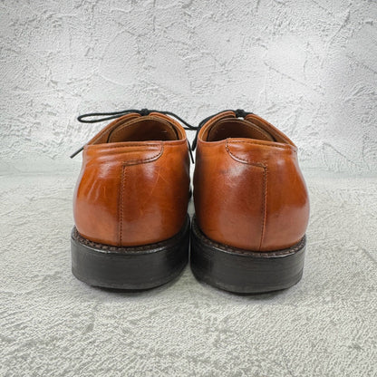 Allen Edmonds アレンエドモンズ｜PARK AVENUE パークアベニュー｜ストレートチップ 内羽根 ライトブラウン US6.5E / 24.5cm相当 レザーソール USA製 W3640