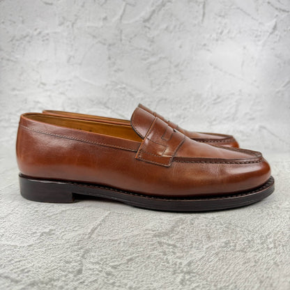 Jalan Sriwijaya ジャランスリワヤ｜98589｜コインローファー ペニーローファー ブラウン UK6 / 24.5cm レザーソール フレンチトラッド W3638