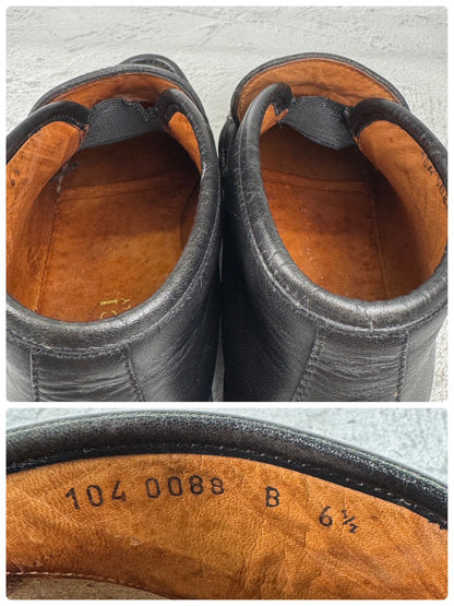 GUCCI グッチ｜ホースビット チャッカブーツ｜ホースビット レザー ブラック US6.5相当 / 23.5cm レディース ラバーソール W3637