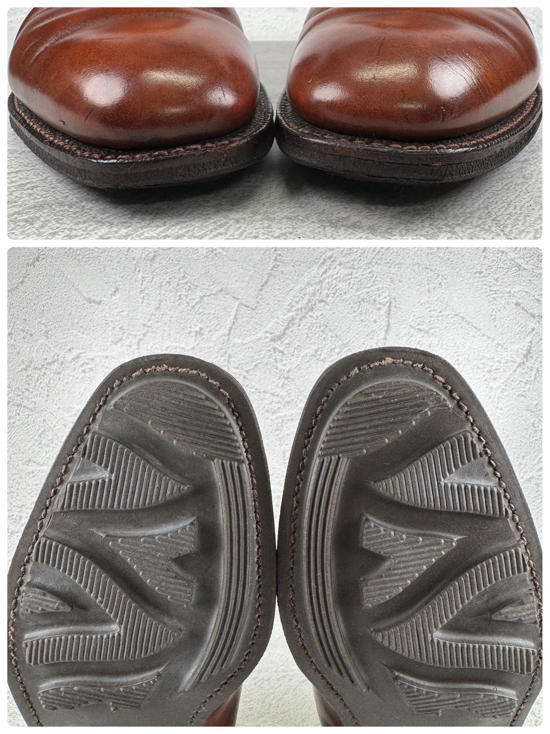 Crockett&Jones クロケットアンドジョーンズ｜ALDERSHOT オルダーショット｜シングルモンク チャッカブーツ 赤茶 UK7 / 25.5cm リッジウェイソール 英国靴 W3650