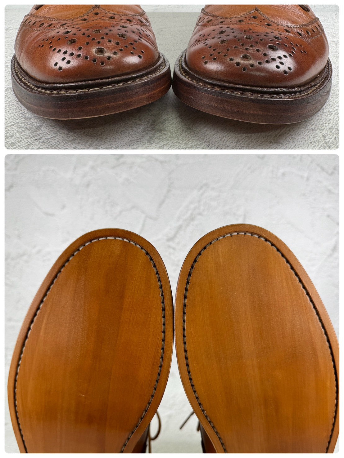 Tricker's トリッカーズ｜MALTON モールトン M2508｜エイコーンブラウン カントリーブーツ UK8.5 / 27cm相当 オールソール交換済み W3653