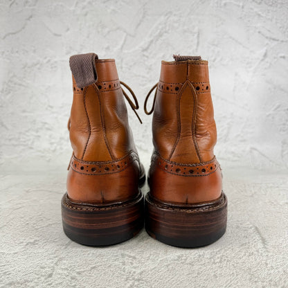 Tricker's トリッカーズ｜MALTON モールトン M2508｜エイコーンブラウン カントリーブーツ UK8.5 / 27cm相当 オールソール交換済み W3653
