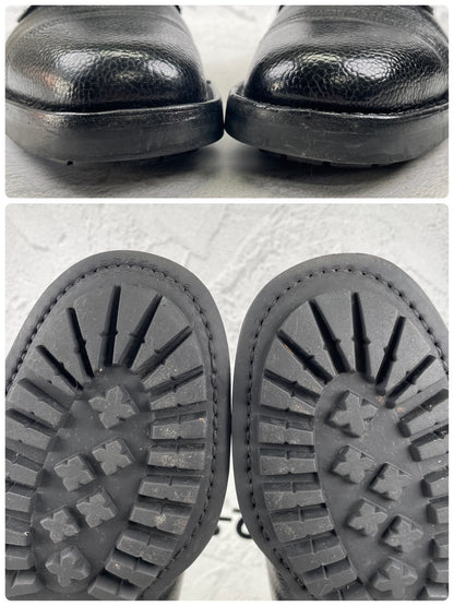 【極美品】JOSEPH CHEANEY&SONS ジョセフチーニーアンドサンズ CAIRNGORM 2R / ケンゴン ストレート 外羽根 グレインレザー コマンドソール 黒 ブラック UK6.5 / 25.0cm【Ｗ3518】