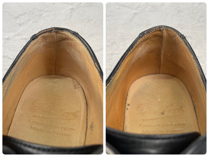 Paraboot パラブーツ CHAMBORD シャンボード Uチップ 外羽根 黒 ブラック UK6.5 / 25.0cm【Ｗ3517】