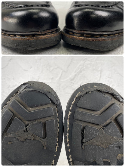 Paraboot パラブーツ CHAMBORD シャンボード Uチップ 外羽根 黒 ブラック UK6.5 / 25.0cm【Ｗ3517】