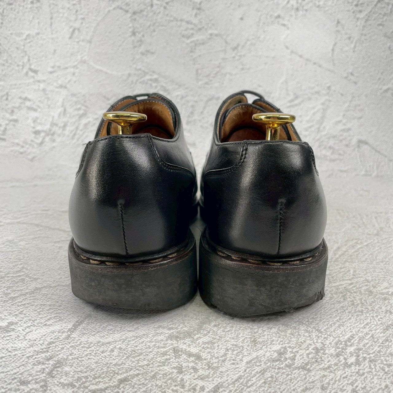 Paraboot パラブーツ CHAMBORD シャンボード Uチップ 外羽根 黒 ブラック UK6.5 / 25.0cm【Ｗ3517】