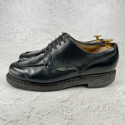 Paraboot パラブーツ CHAMBORD シャンボード Uチップ 外羽根 黒 ブラック UK6.5 / 25.0cm【Ｗ3517】