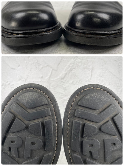 【良品】Paraboot パラブーツ PHOTON フォトン サイドゴア 黒 ブラック UK6 / 24.5cm【W3516】