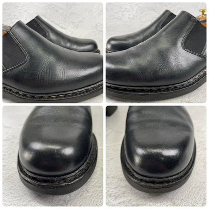 【良品】Paraboot パラブーツ PHOTON フォトン サイドゴア 黒 ブラック UK6 / 24.5cm【W3516】