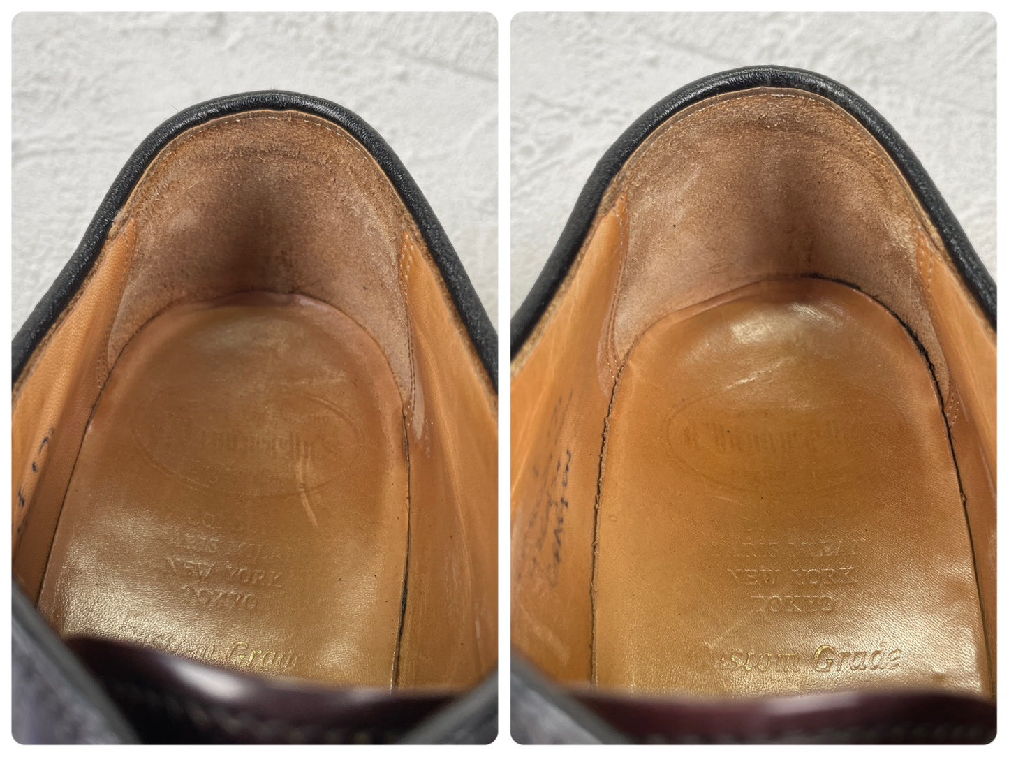 【リフト交換済み】Church's チャーチ GRAFTON グラフトン ウイング 外羽根 メダリオン 茶 ブラウン UK8 / 26.5cm【Ｗ3526】