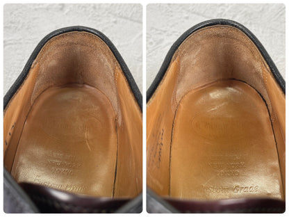 【リフト交換済み】Church's チャーチ GRAFTON グラフトン ウイング 外羽根 メダリオン 茶 ブラウン UK8 / 26.5cm【Ｗ3526】