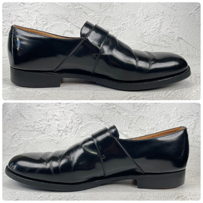 【リフト交換済み】Church's チャーチ WESTBURY ウェストバリー シングルモンク 金具 黒 ブラック UK11 / 29.5cm【Ｗ3525】