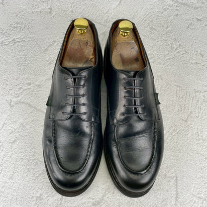 Paraboot パラブーツ CHAMBORD シャンボード Uチップ 外羽根 黒 ブラック UK7 / 25.5cm【Ｗ3521】
