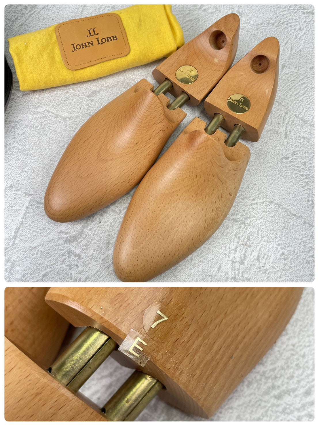 【未使用】JOHN LOBB ジョンロブ VIENNA ヴィエナ 8695ラスト プレステージライン Uチップ 黒 ブラック UK7.5 / 26.0cm【KI0002】