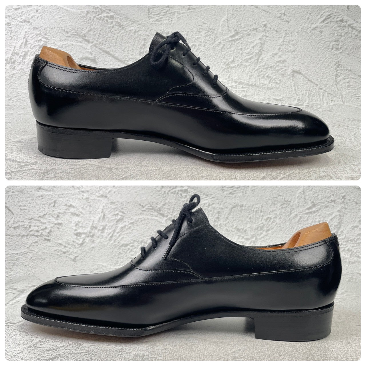 【未使用】JOHN LOBB ジョンロブ VIENNA ヴィエナ 8695ラスト プレステージライン Uチップ 黒 ブラック UK7.5 / 26.0cm【KI0002】