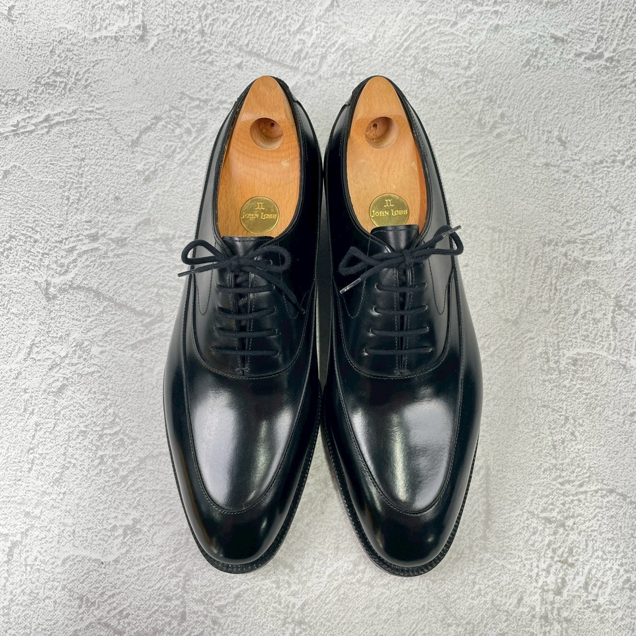【未使用】JOHN LOBB ジョンロブ VIENNA ヴィエナ 8695ラスト プレステージライン Uチップ 黒 ブラック UK7.5 / 26.0cm【KI0002】