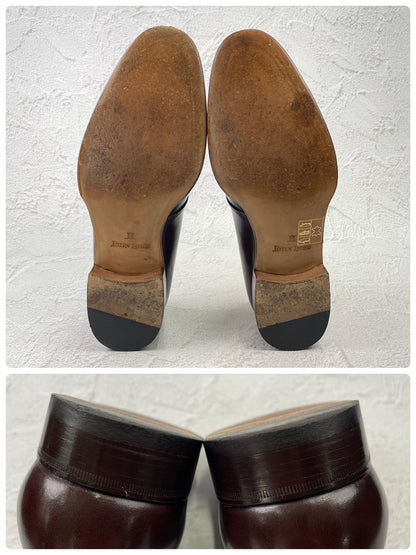 JOHN LOBB ジョンロブ 8695ラスト MATTA マッタ シングルモンク 茶 ブラウン UK7.5 / 26.0cm【KI0001】