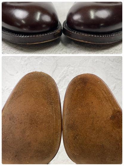 JOHN LOBB ジョンロブ 8695ラスト MATTA マッタ シングルモンク 茶 ブラウン UK7.5 / 26.0cm【KI0001】