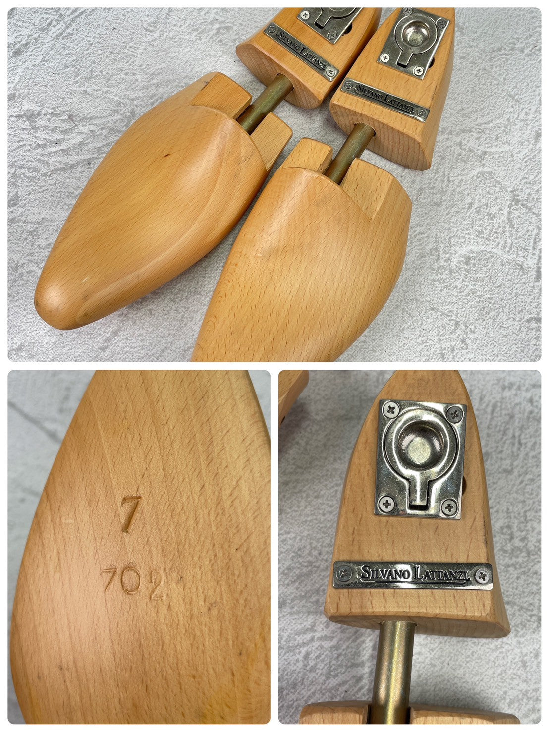 SILVANO LATTANZI シルバノラッタンジ 内羽根 ウイングチップ 40.5 / 25.5cm【KI0010】