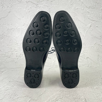 【未使用】OTSUKA 大塚製靴 外羽根 プレーントゥ ダイナイトソール 紺 25.0cm【KI0007】