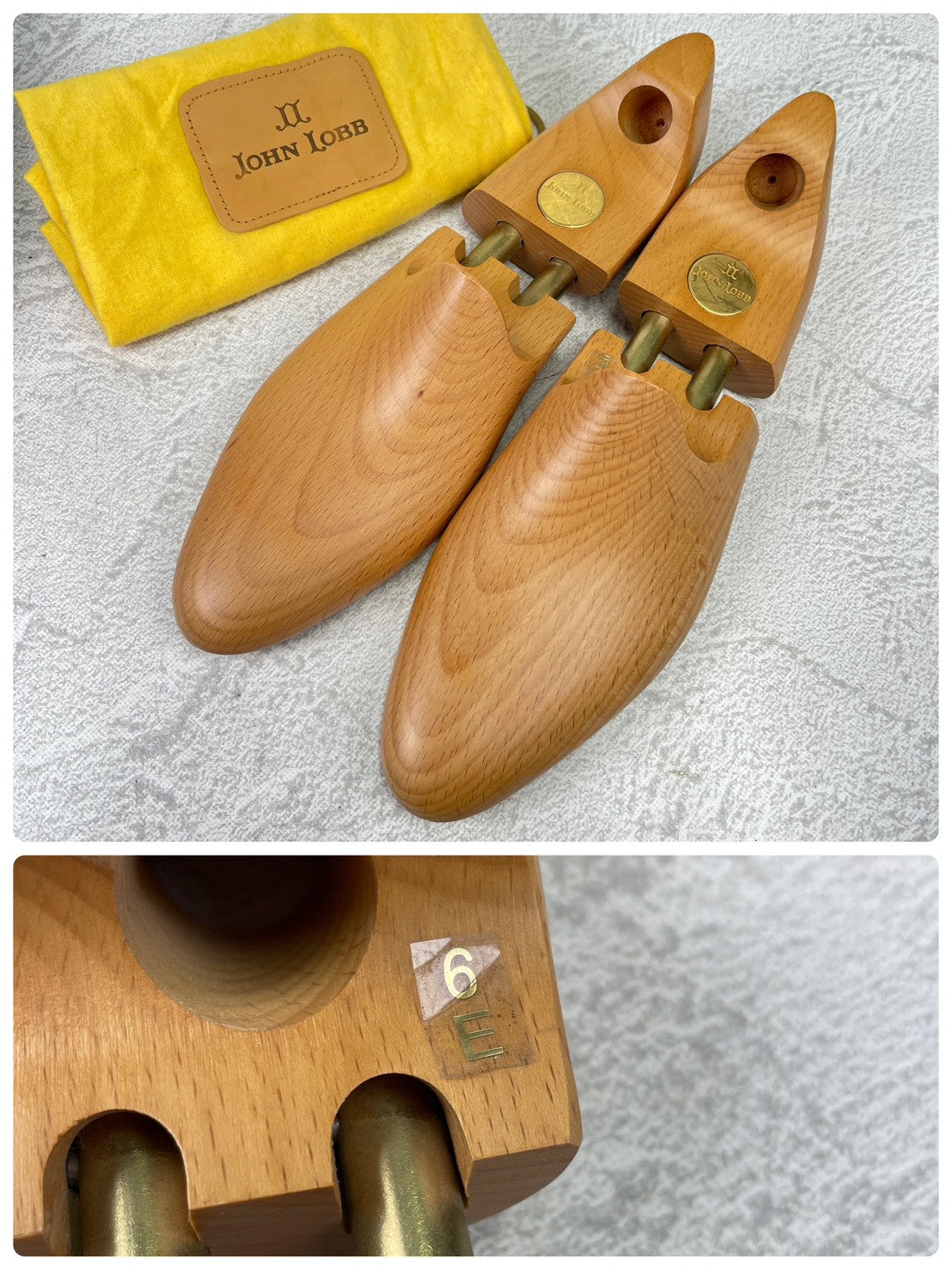 JOHN LOBB ジョンロブ BERKSHIRE バークシャー 5000ラスト ローファー スリッポン 茶 UK7.5 / 26.0cm【KI0004】