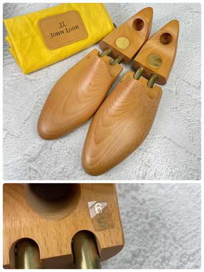 JOHN LOBB ジョンロブ BERKSHIRE バークシャー 5000ラスト ローファー スリッポン 茶 UK7.5 / 26.0cm【KI0004】