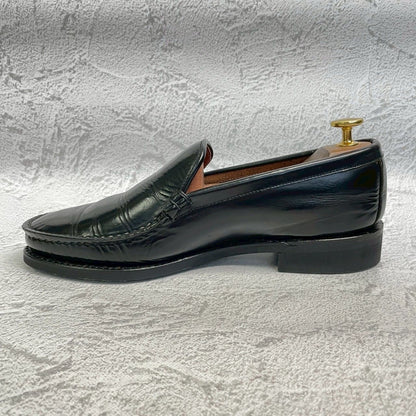 【オールソール済み】REGAL リーガル コブラヴァンプ ローファー 黒 ブラック 24.5cm【W3367】