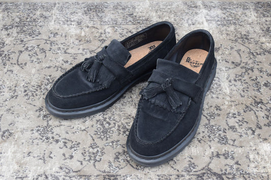 Dr.Martens ドクターマーチン Adrian エイドリアン タッセルローファー スエード UK9 / 28cm【W3368】
