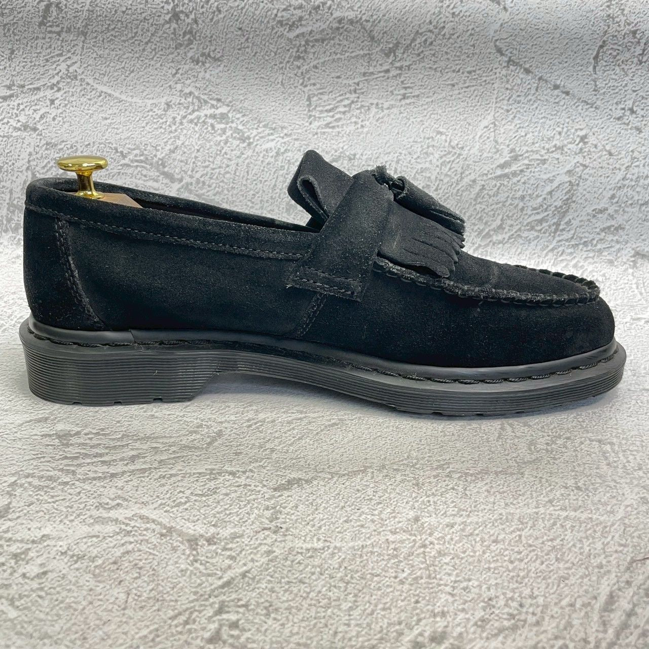 Dr.Martens ドクターマーチン Adrian エイドリアン タッセルローファー スエード UK9 / 28cm【W3368】