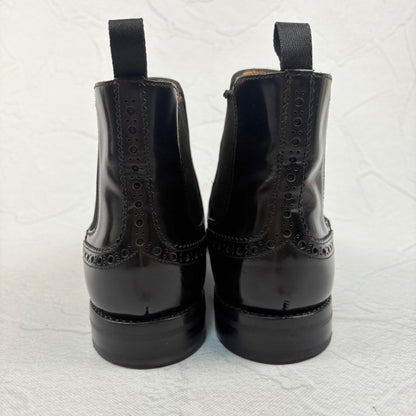 【良品】CHURCH'S チャーチ KETSBY ケッツビー サイドゴア フルブローグ 黒 36 / 23cm [W3315]