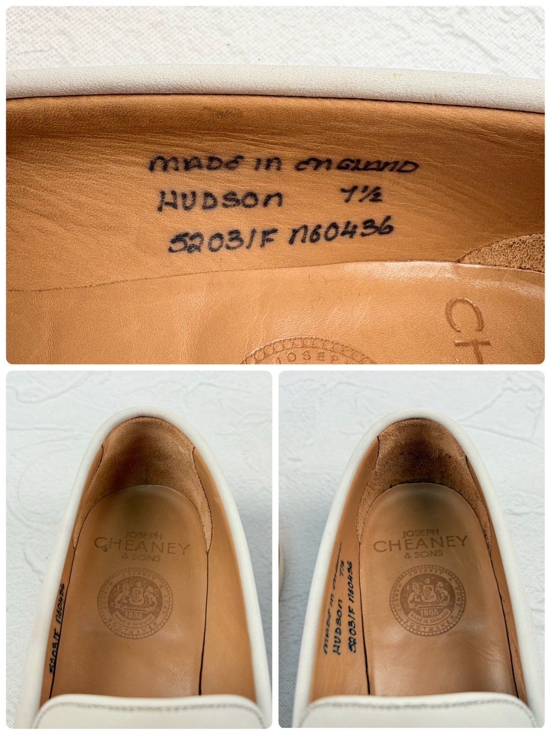 美品】JOSEPH CHEANEY AND SONS ジョセフチーニーアンドサンズ HUDSON