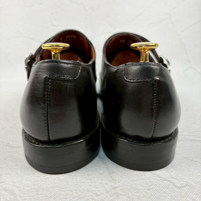 【良品】Allen Edmonds アレンエドモンズ MORA2.0 ダブルモンク 黒 8.5D / 26.5cm [W3262]