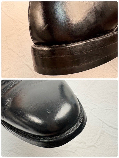 【良品】Allen Edmonds アレンエドモンズ MORA2.0 ダブルモンク 黒 8.5D / 26.5cm [W3262]