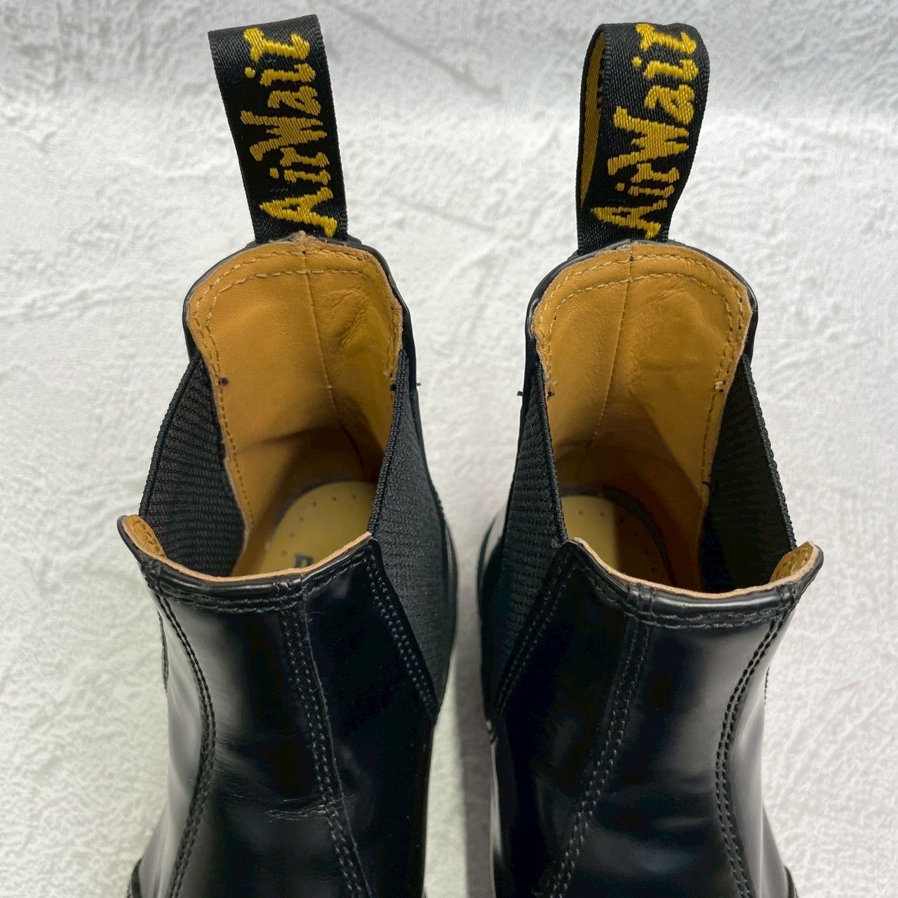 【美品】Dr.Martens ドクターマーチン 2976 サイドゴアブーツ チェルシーブーツ 黒 ブラック UK6 / 25cm【W3373】