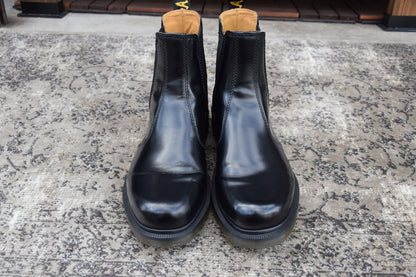 【美品】Dr.Martens ドクターマーチン 2976 サイドゴアブーツ チェルシーブーツ 黒 ブラック UK6 / 25cm【W3373】