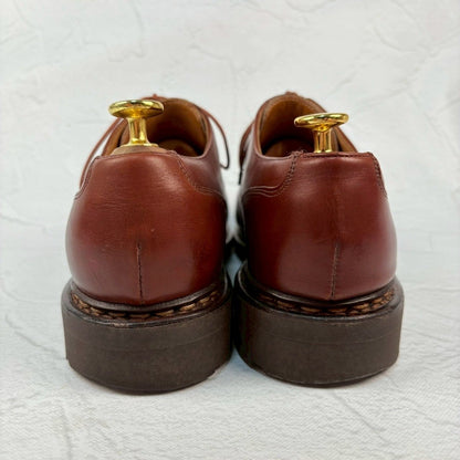 【良品】Paraboot パラブーツ CHAMBORD シャンボード Uチップ 外羽根 茶 ブラウン UK6 / 24.5cm【W3341】