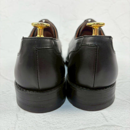 【良品】Crockett&Jones クロケットアンドジョーンズ ONSLOW オンスロウ Uチップ 外羽根 黒 UK6 / 24.5cm [W3329]