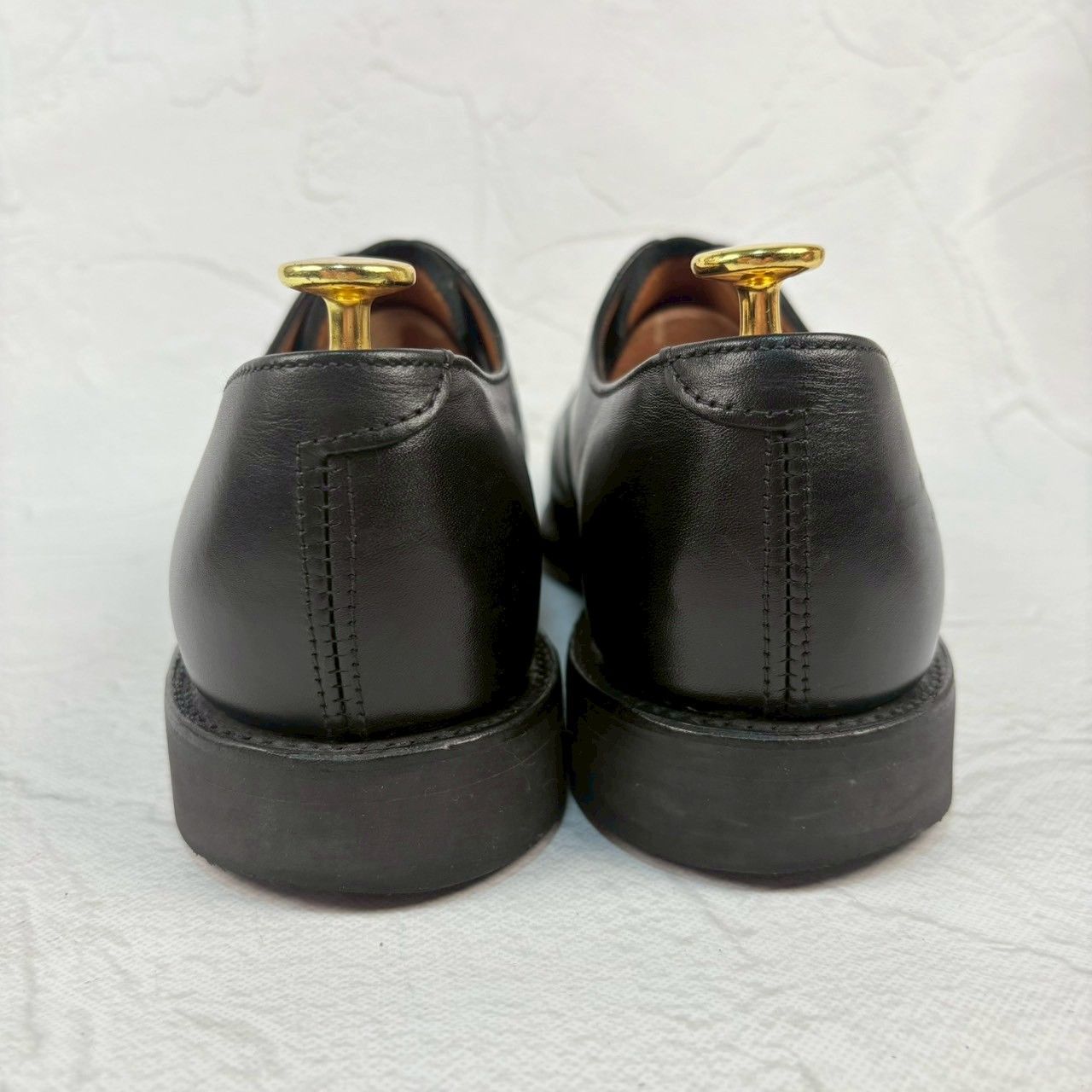 【良品】SANDERS サンダース 1846 ストレートチップ 内羽根 黒 ブラック UK6 / 25cm ダイナイトソール【W3347】