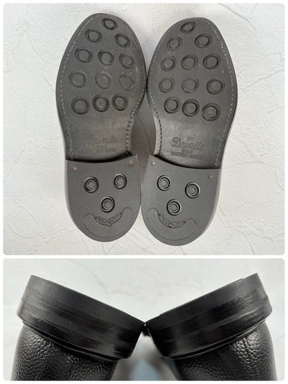 【良品】Tricker's トリッカーズ ROBERT ロバート 3616 グレインレザー 黒 7h-5 / 26 [W3264]