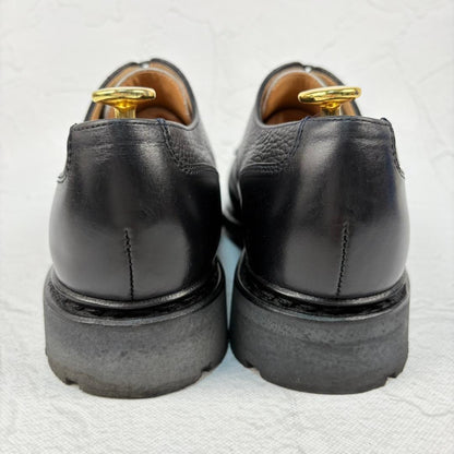 【美品】パラブーツ エディフィス別注 シャンボード ハラコ 黒白 6 シボ革 [W3119]