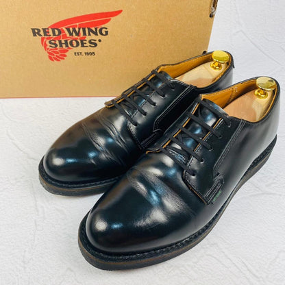 【美品】レッドウイング ポストマン プレーン 外羽根 25 短靴 革靴 サービス
