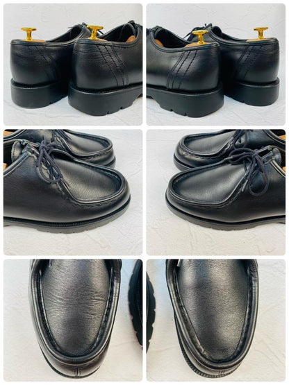 【美品】クレマン パドロール チロリアンシューズ モカシン 黒 42 革靴 軽量