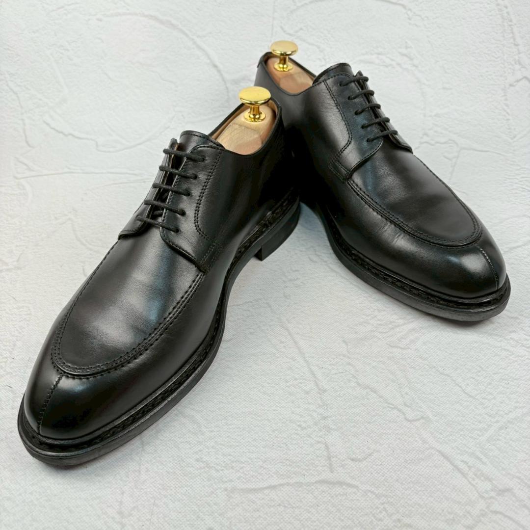 【極美品】PARABOOT パラブーツ ROUSSEAU ルソー 黒 5 [W3246]
