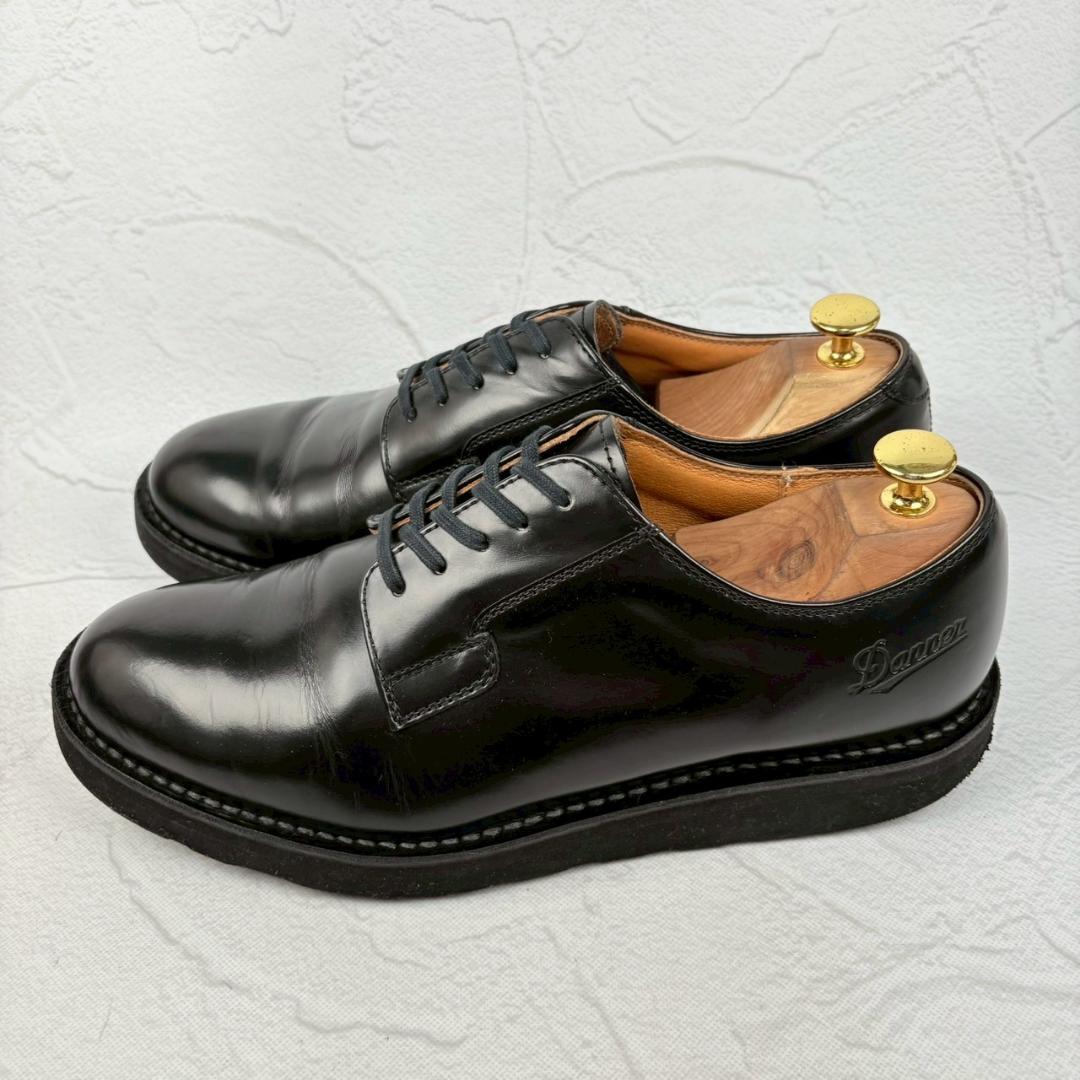 【良品】DANNER ダナー POSTMAN ポストマン 黒 8.5 外羽根 [W3245]