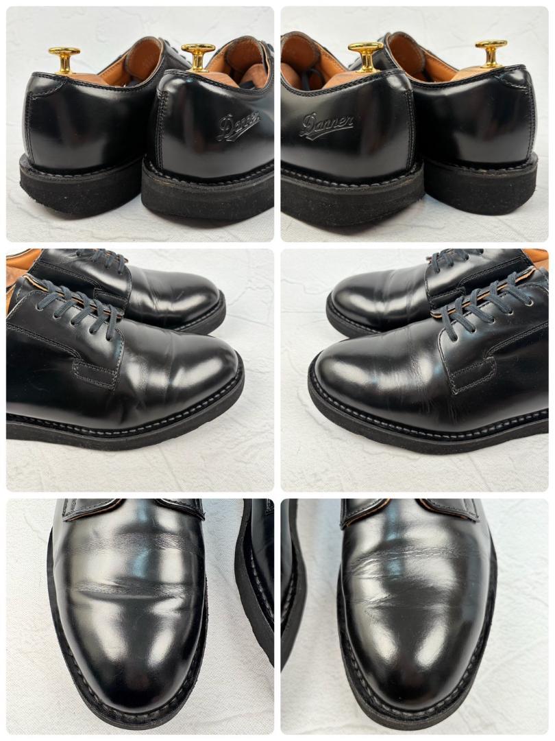 【良品】DANNER ダナー POSTMAN ポストマン 黒 8.5 外羽根 [W3245]