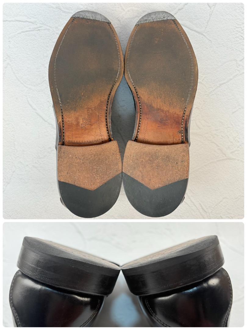 美品】アレンエドモンズ COVINGTON ウイング 内羽根 黒 7.5 D